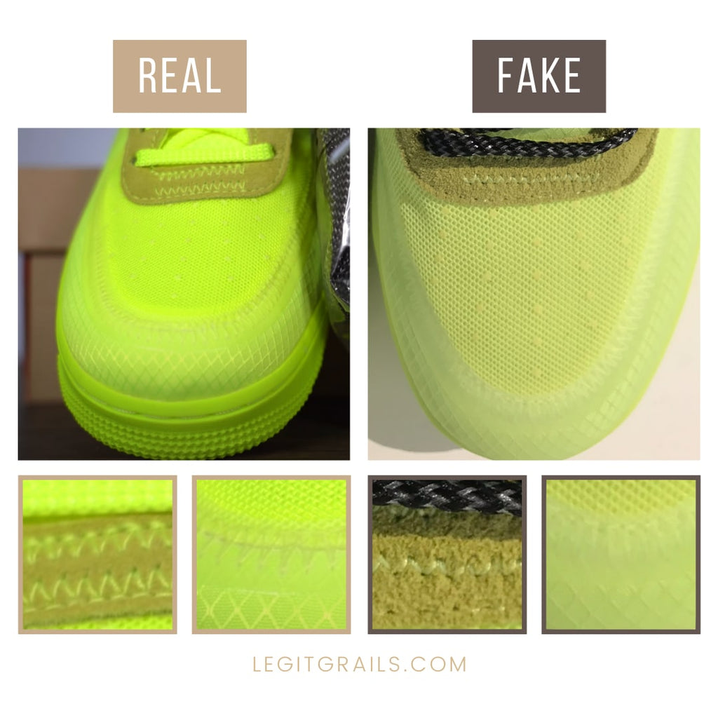 How To Spot Fake Off-White Air Force 1 Yellow (2023)