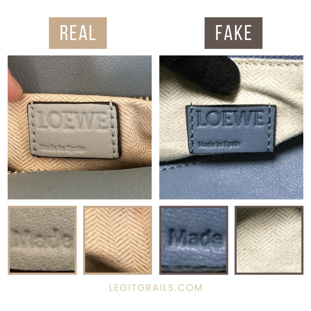 loewe bag serial number