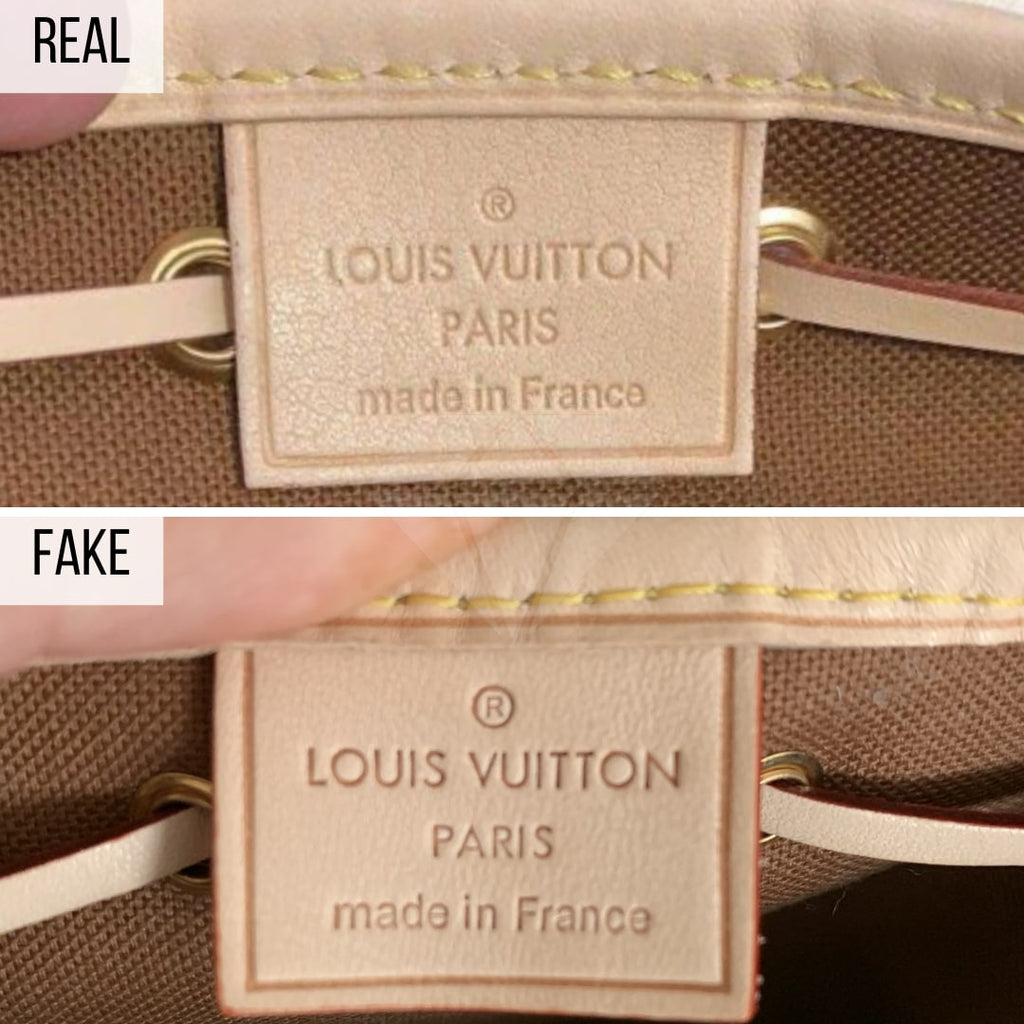 REAL vs SUPER FAKE Louis Vuitton Noe BB bag 👜 Full comparison and