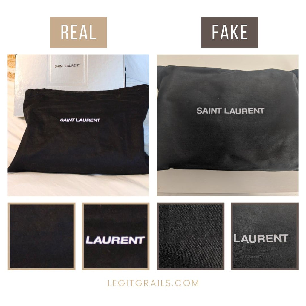 How to spot a fake Saint Laurent iCare bag 🧐
