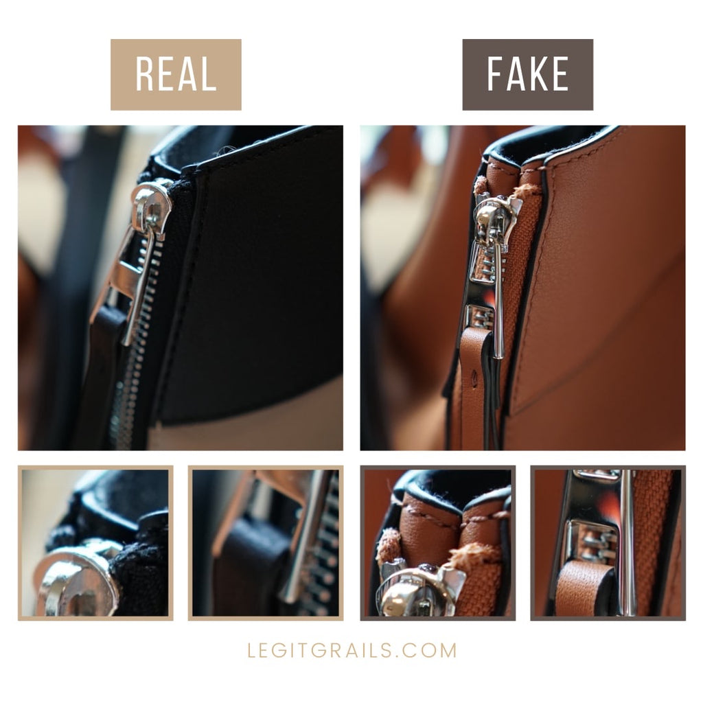 How To Spot Real Vs Fake Loewe Puzzle Bag – LegitGrails