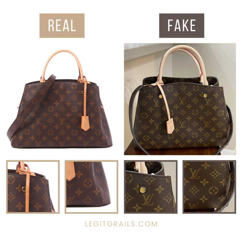 Louis Vuitton Montaigne Bag Authentication