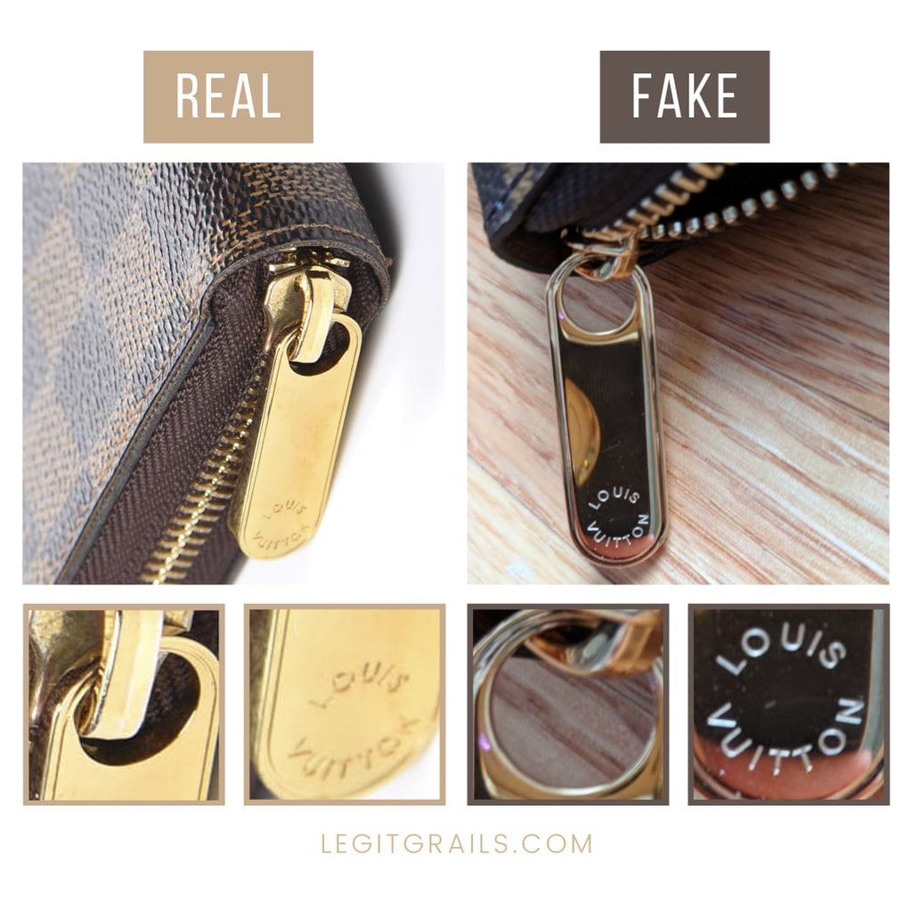 Louis Vuitton Real vs Fake men's wallet 