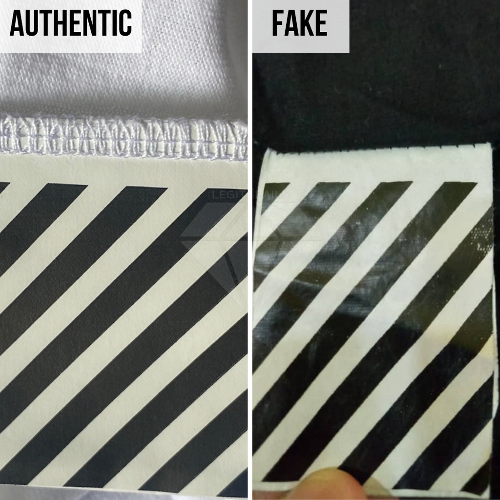 How To Spot Real Vs Fake Off-White T-Shirt – LegitGrails