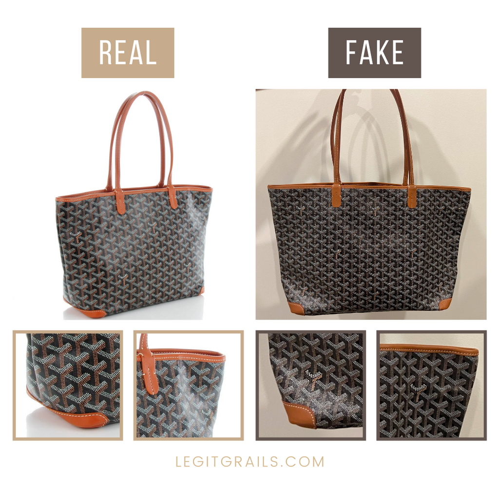 How to Spot a Real vs Fake Goyard Artois Bag? – LegitGrails