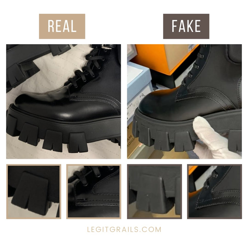 How To Spot Real Vs Fake Prada Monolith Loafers – LegitGrails