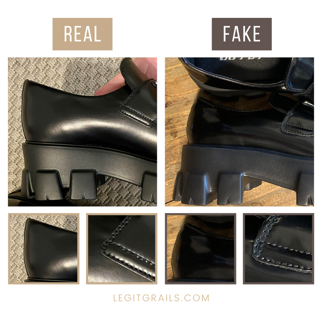 Prada Monolith Loafers Real Vs Fake