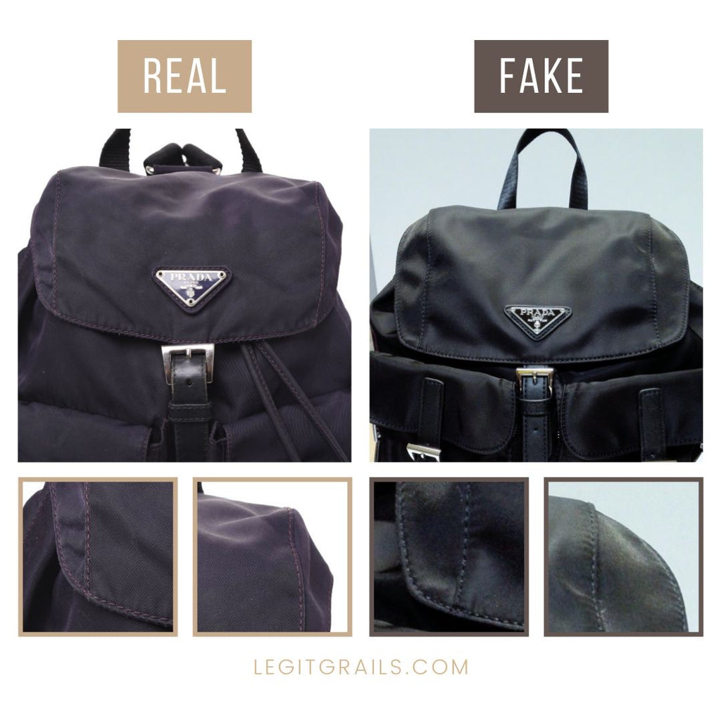 Prada Nylon Bag Fake vs Real: How to Spot Fake Prada Re-Edition Nylon 2005  & 2000 Bag？ - Extrabux