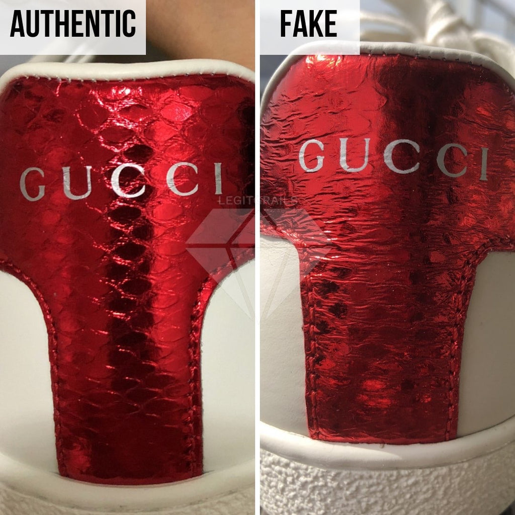 Real VS Fake Gucci Ace