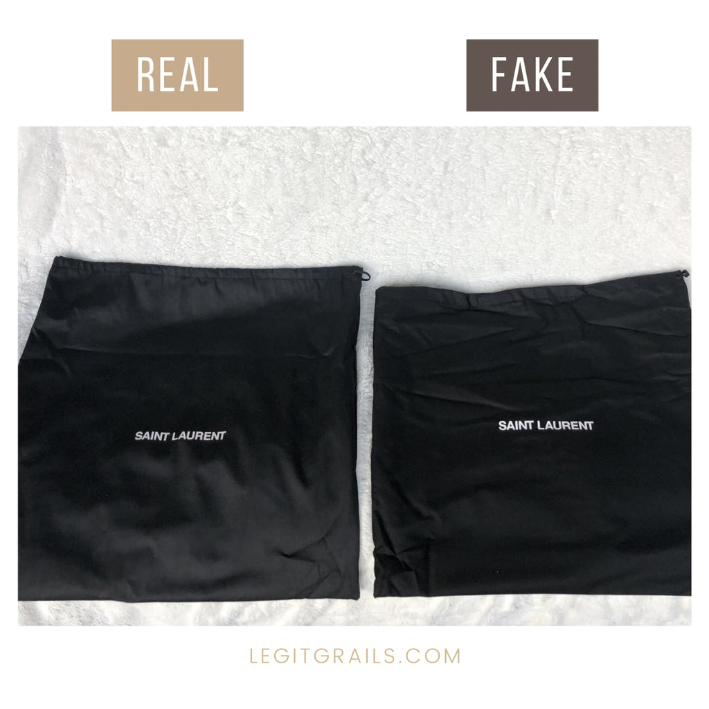 REAL vs FAKE YSL HANDBAG  How to Spot Fake Saint Laurent LOULOU Bag 