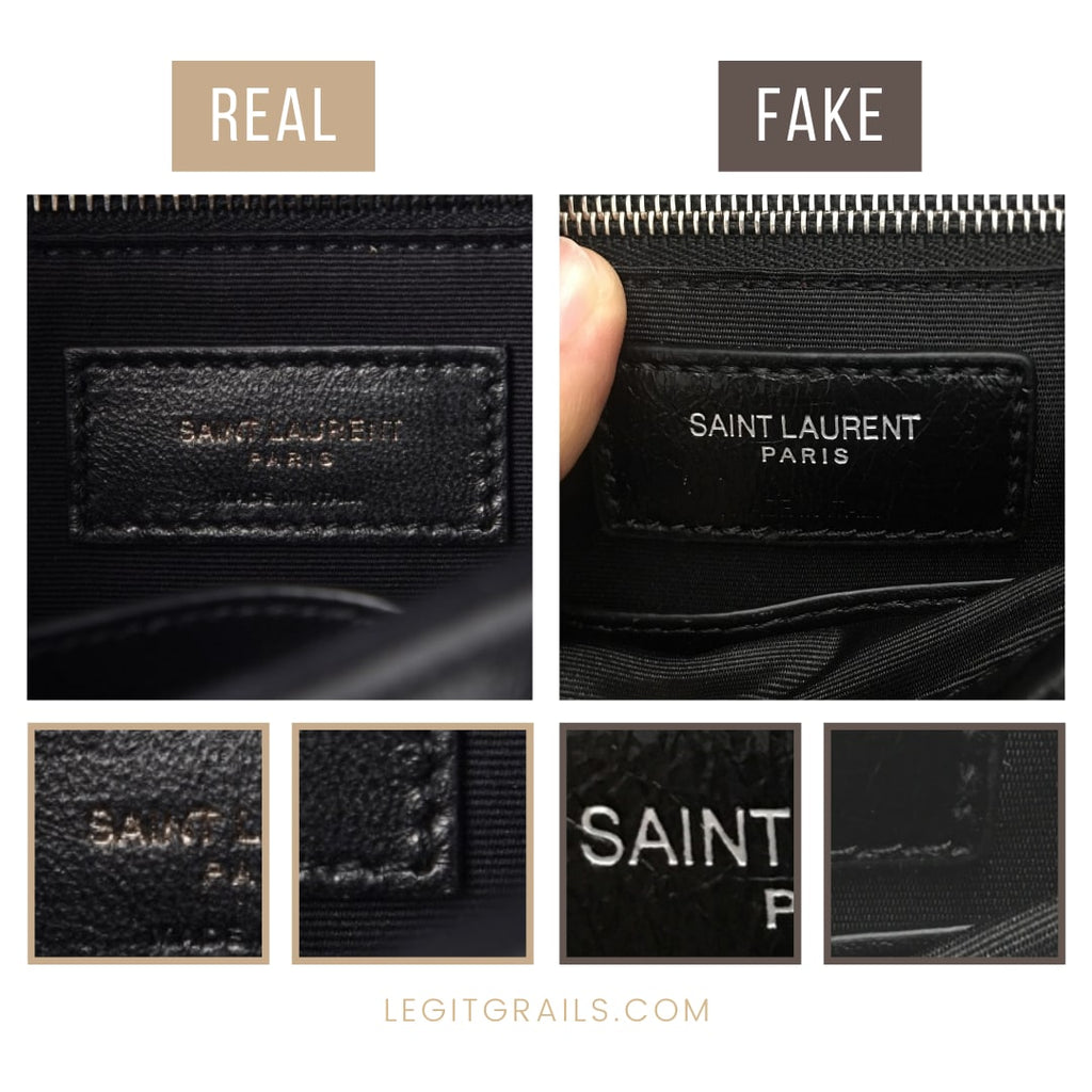 Saint Laurent Authenticated Niki Leather Handbag