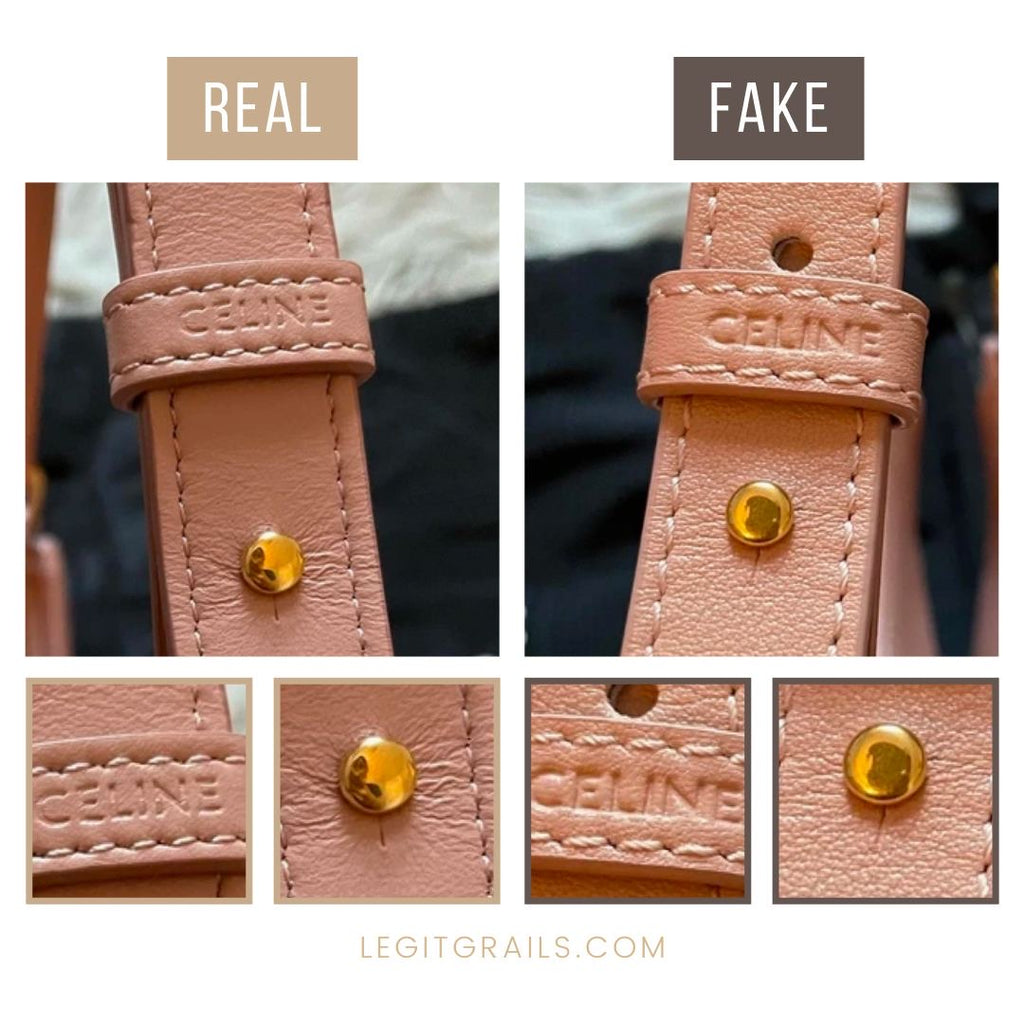 Real Vs Fake Celine Ava Bag