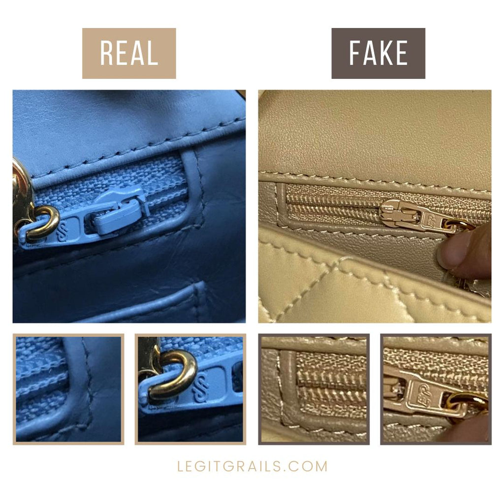 Real Vs Fake Chanel Diana Bag