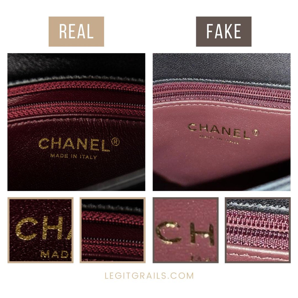 How To Spot Fake Vs Real Chanel Trendy CC Bag – LegitGrails