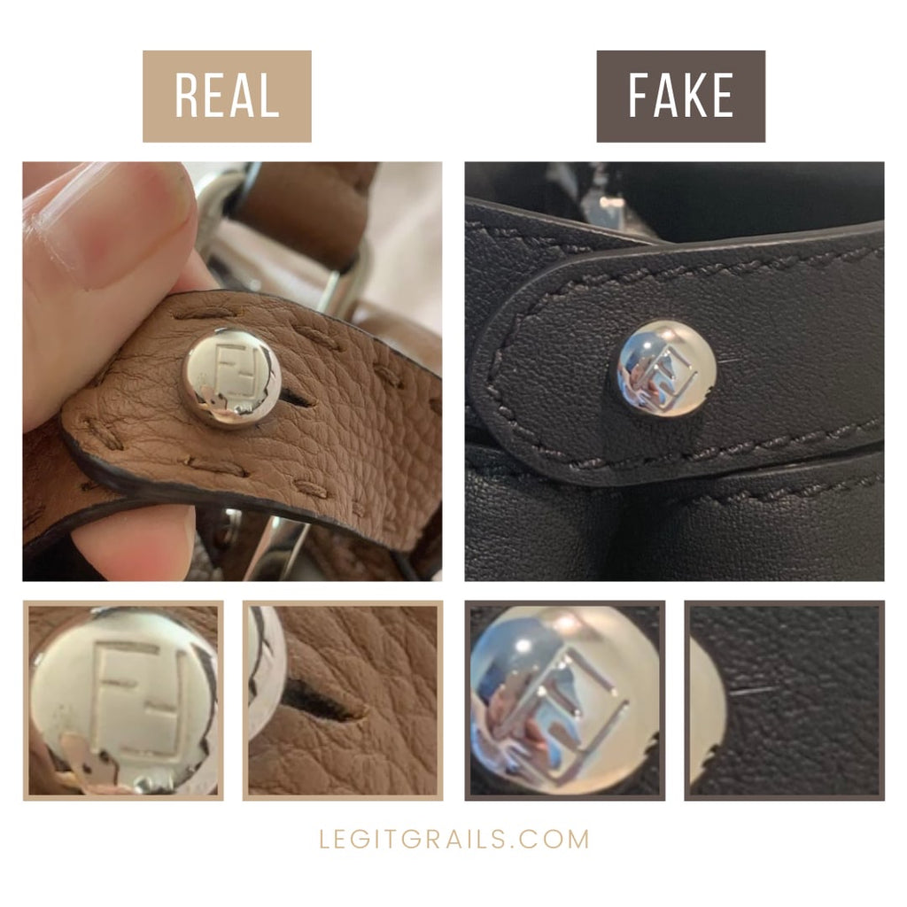 Real Vs Fake Fendi Peekaboo X-Lite Bag