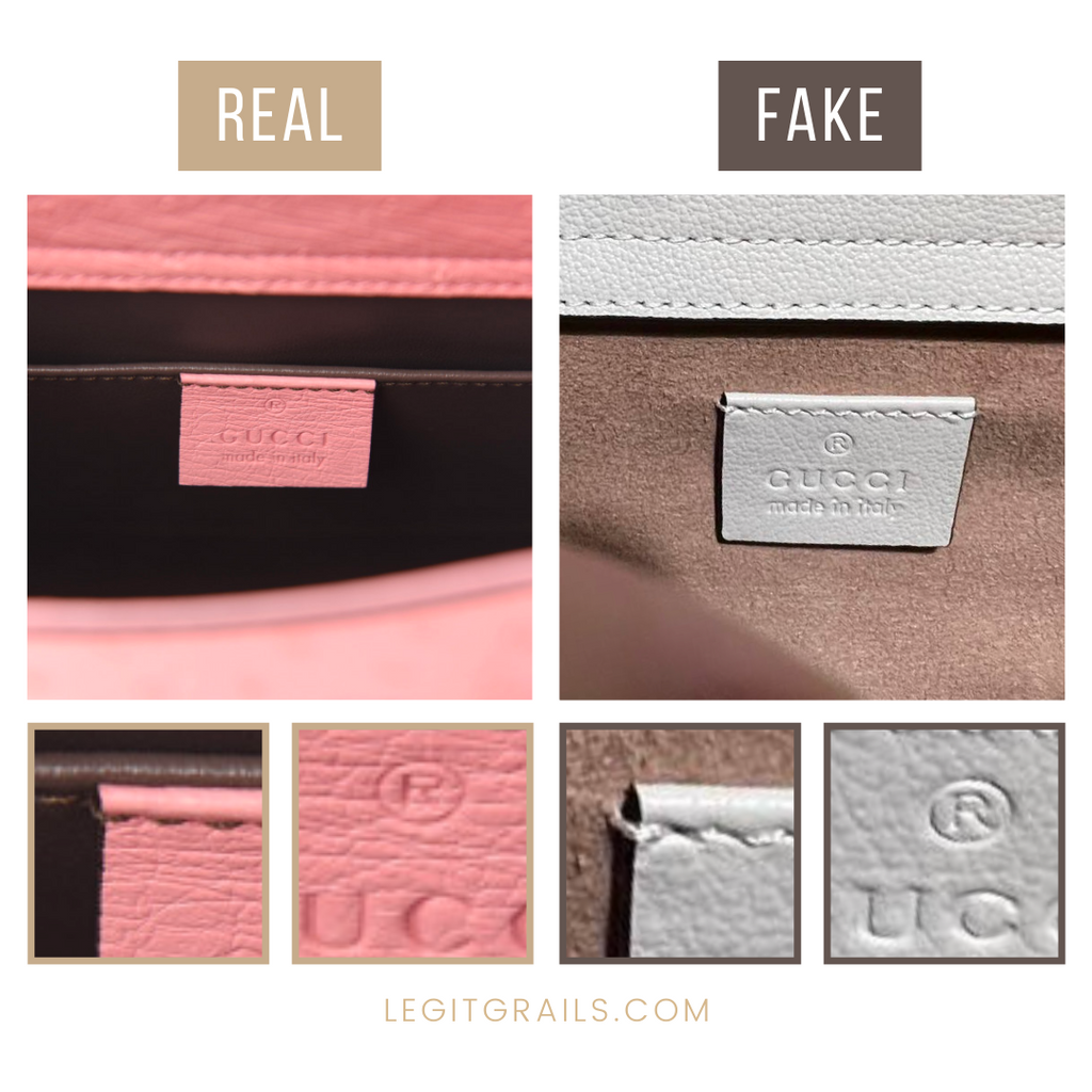 How To Spot Real Vs Fake Gucci Wallet – LegitGrails