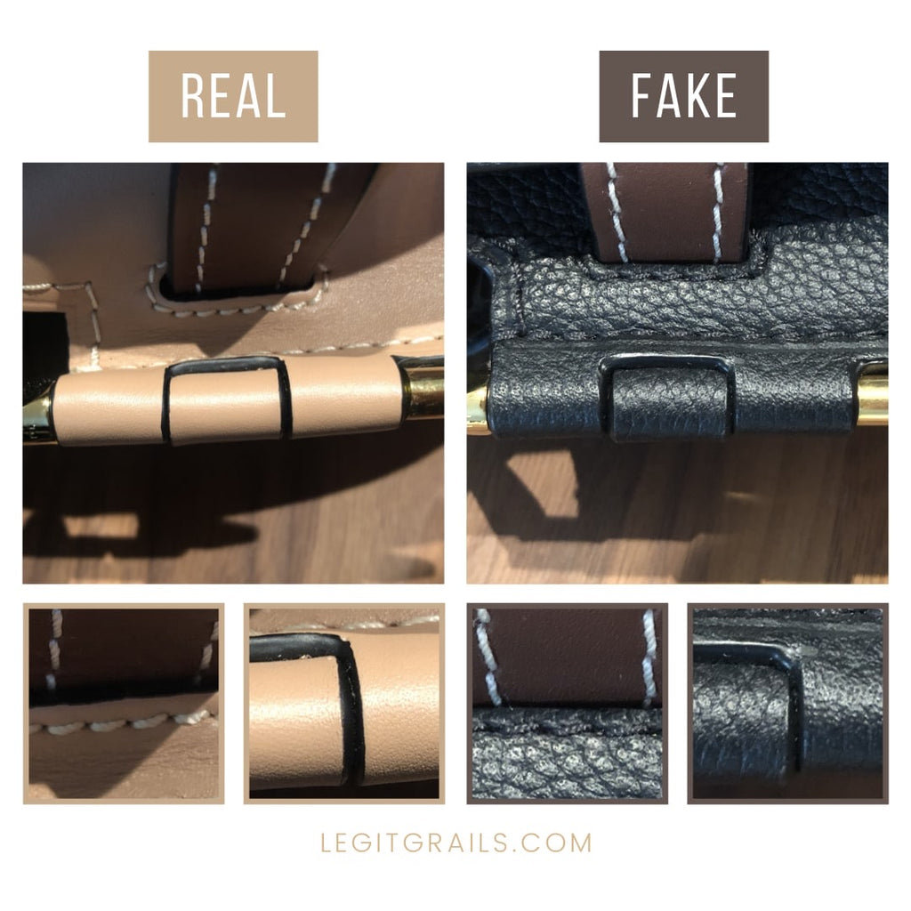 Real Vs Fake Loewe Gate Bag