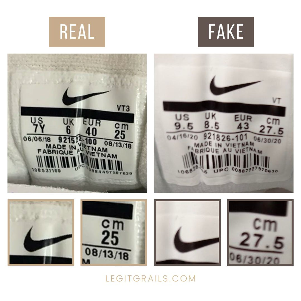 Real Vs Fake Nike Air Max 97 Sneakers