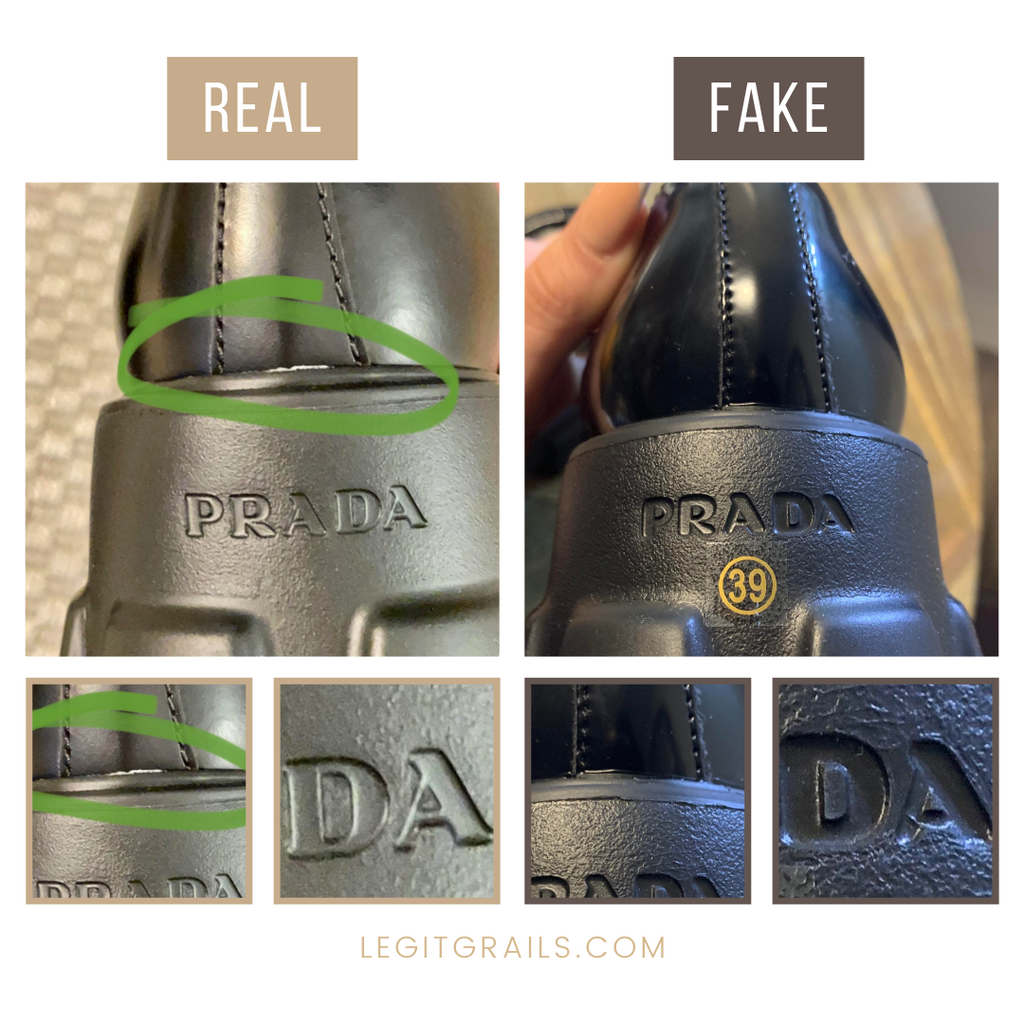 Real Vs Fake Prada Monolith Loafers