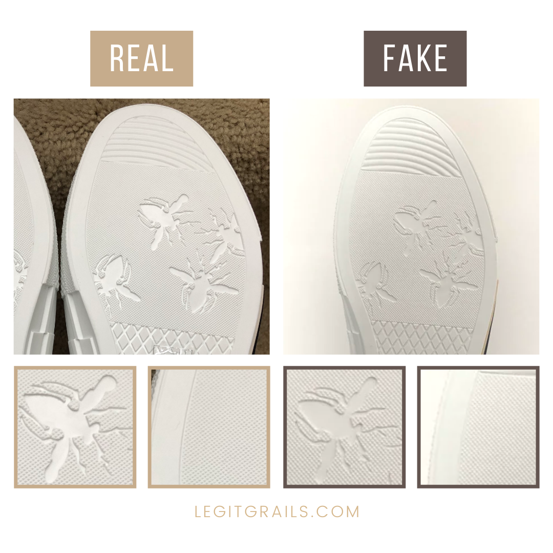Dior B22 trainers real vs fake. How to spot fake Christian Dior shoes. 
