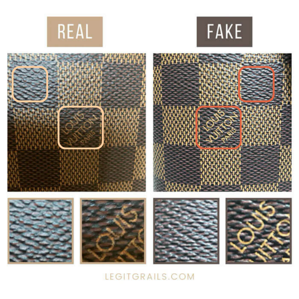 Louis Vuitton Bag Fake Vs Real