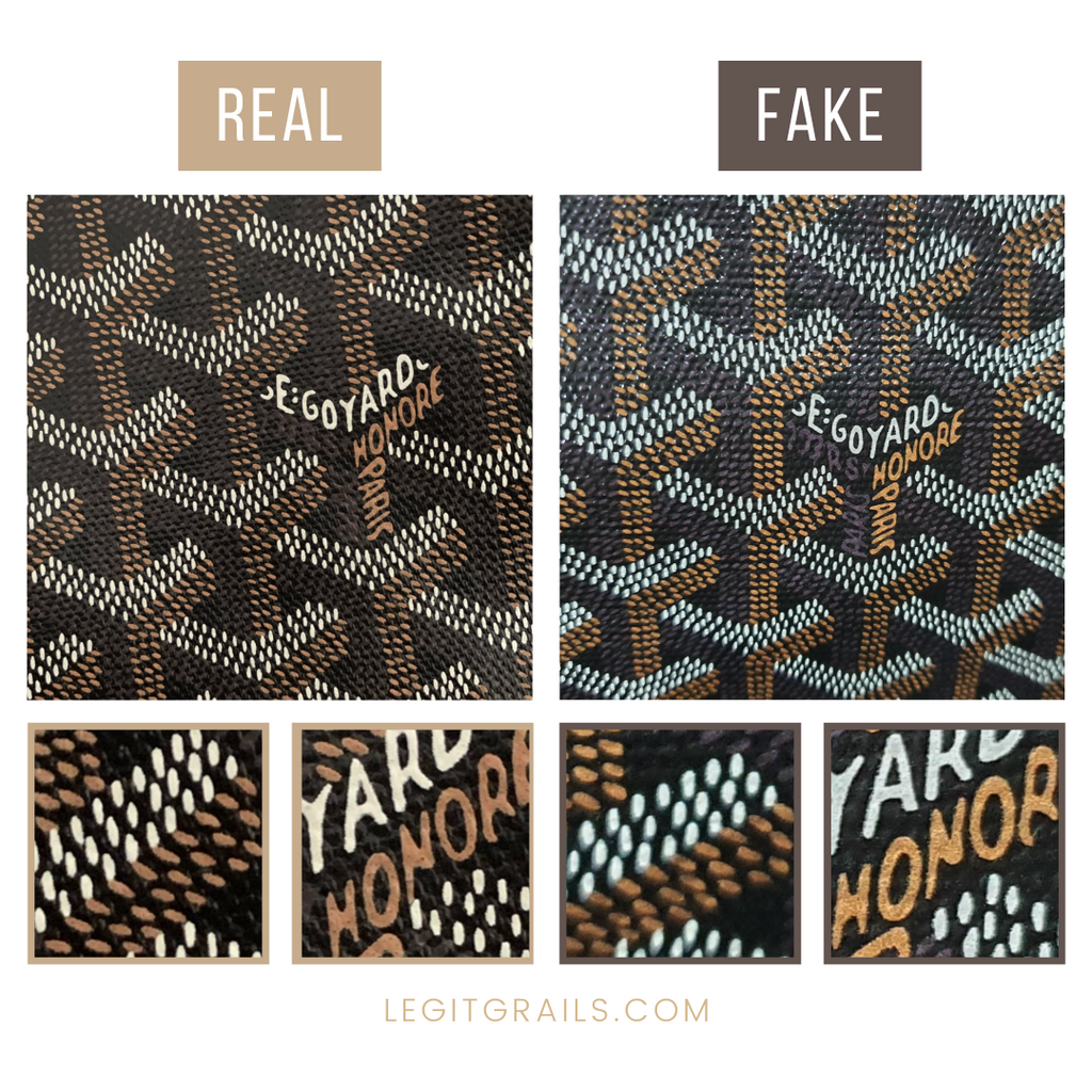 GOYARD ARTOIS: Fake vs. Real (How to Tell a Real Goyard Artois bag) 