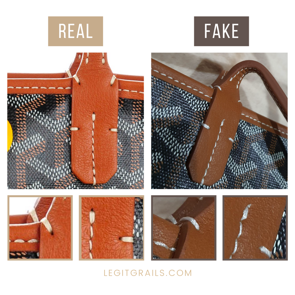 Counterfeit: How to recognize fake Goyard bag? - Malle2luxe