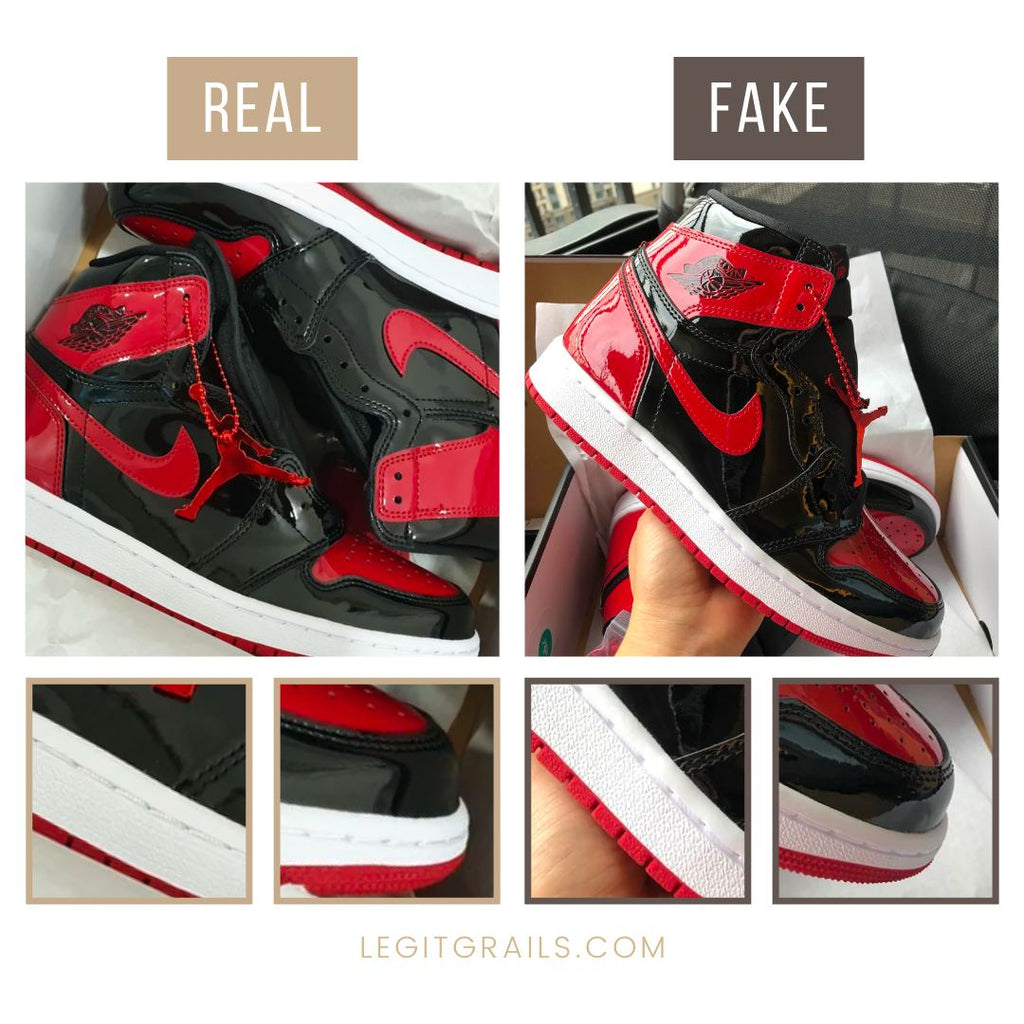 How to Spot Fake Jordan 1 Bred: The Overall Look Method