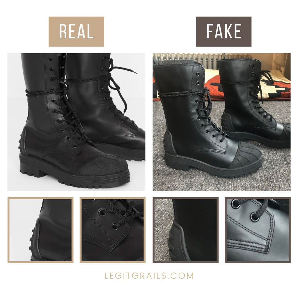 How to Spot Real Christian Dior ankle Boots