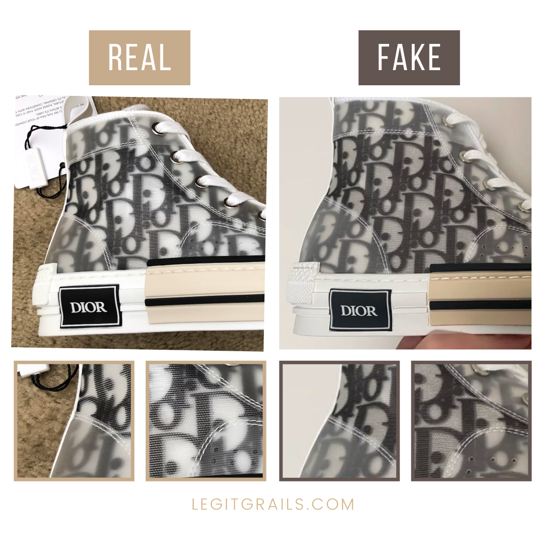 How To Spot Real Vs Fake Dior B23  LegitGrails