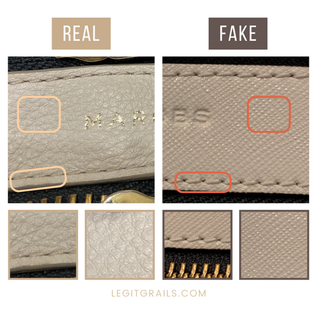 How to Spot Real vs. Fake Marc Jacobs Snapshot Bag – LegitGrails