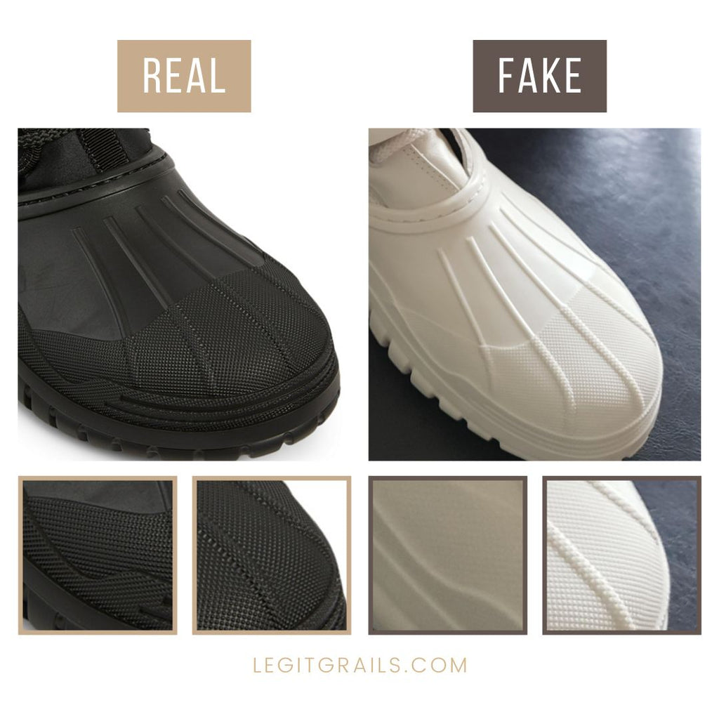 Fake vs. Real Christian Dior ankle Boots