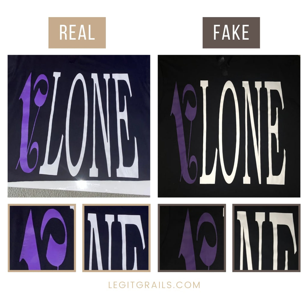 Vlone Palm Angels Tee Real vs Fake