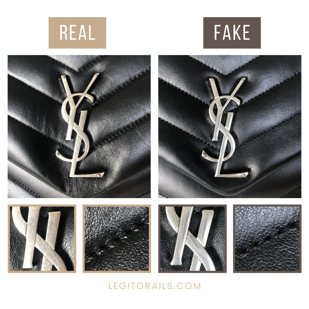 How To Spot Real Vs Fake YSL Hobo Le 5 a 7 Bag – LegitGrails