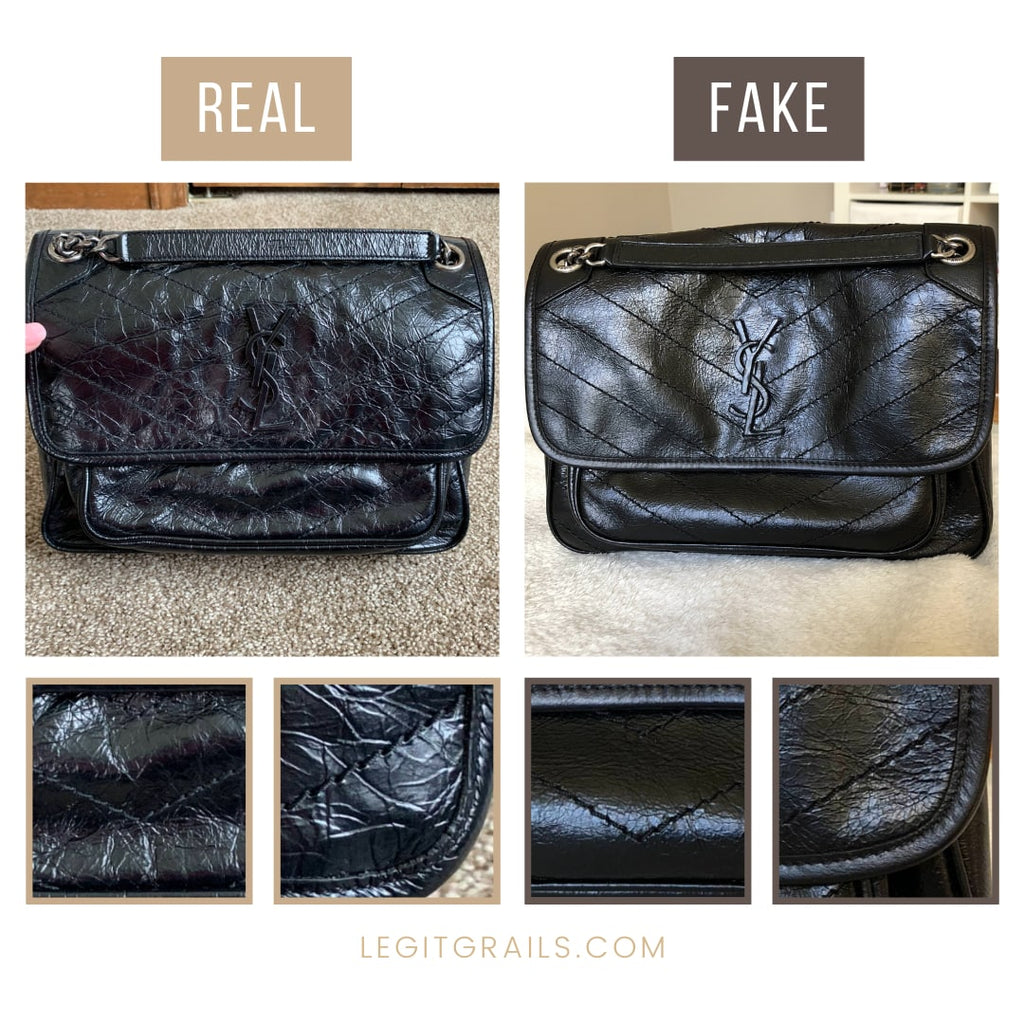How To Spot Real Vs Fake YSL NIKI Medium Bag – LegitGrails