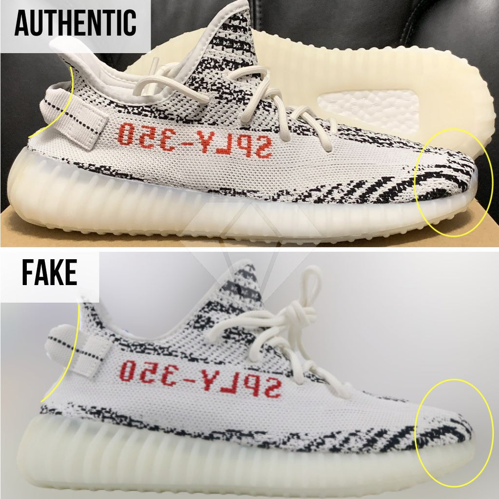 How To Spot Fake Yeezy 350 V2 Zebra 