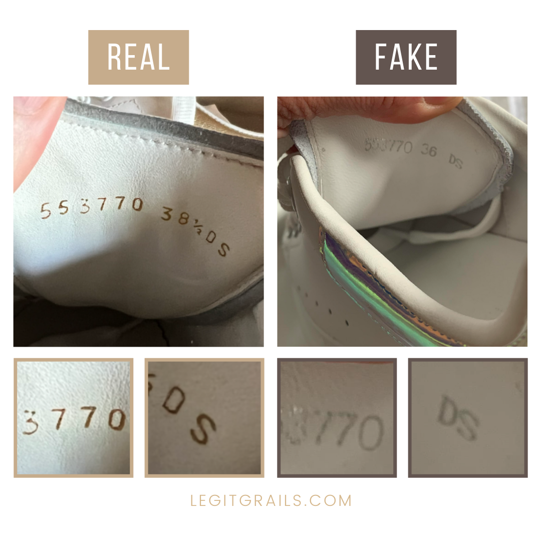 Real vs Fake: Alexander McQueen Oversized Sneakers – Luxe Collective
