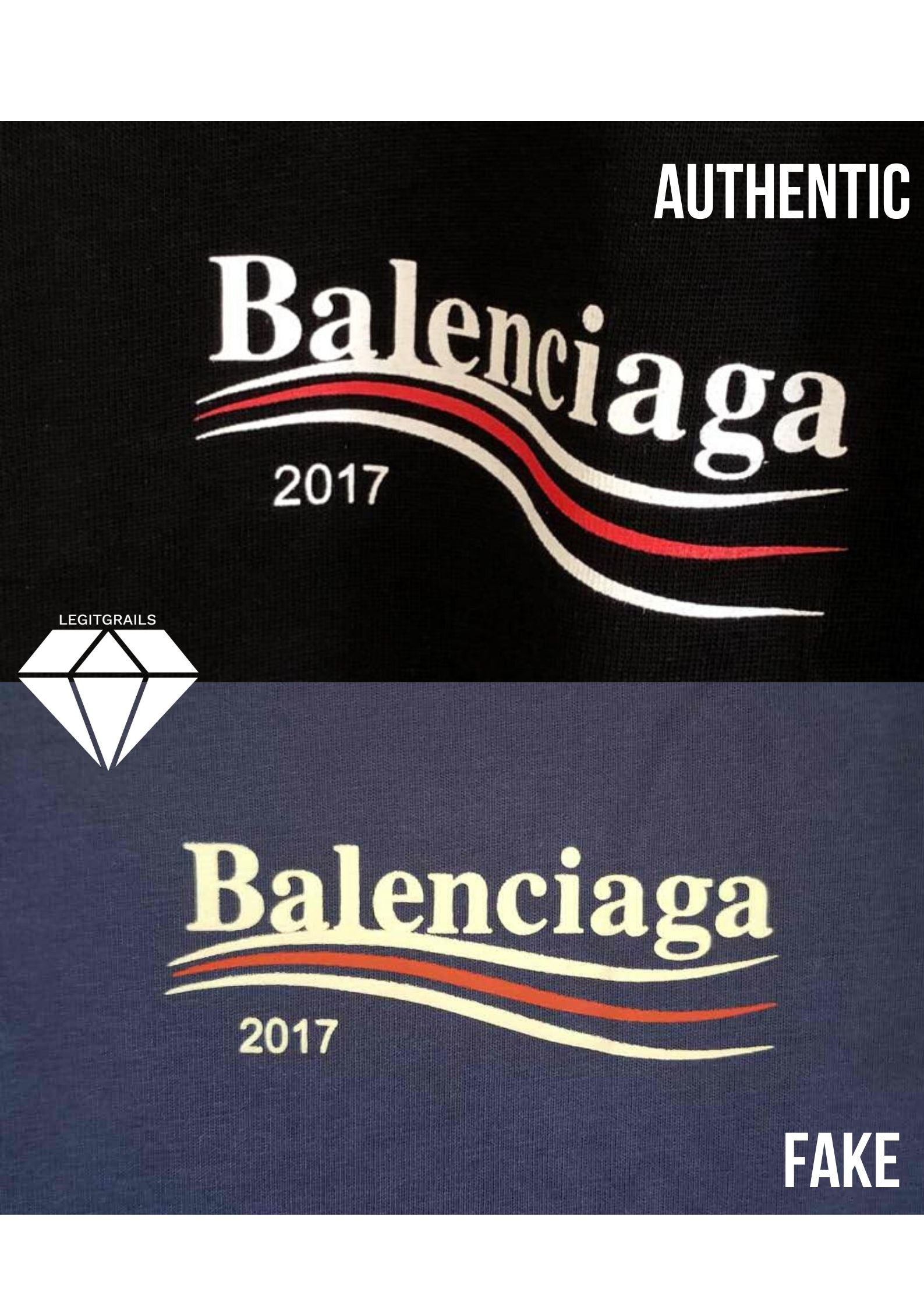 real balenciaga shirt