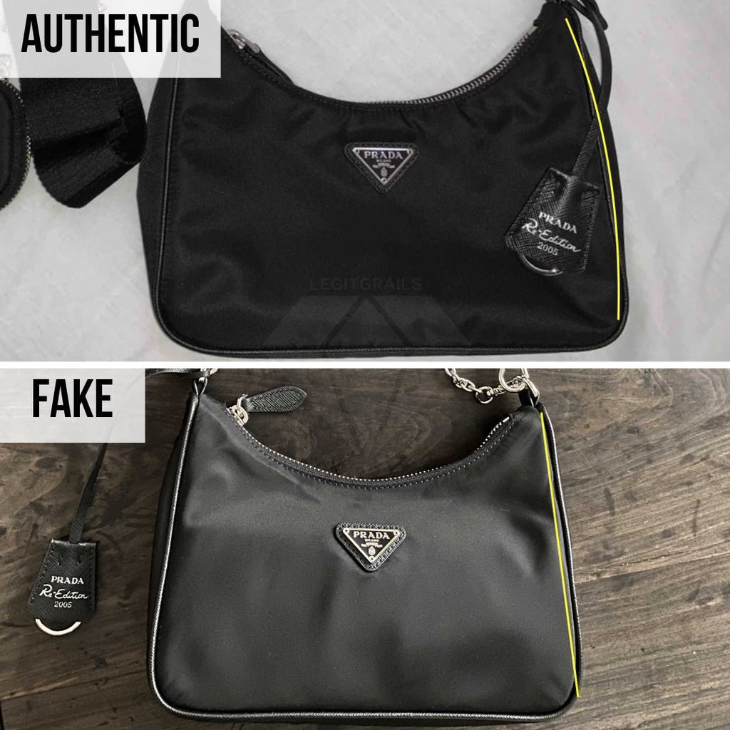 how to spot a fake prada bag