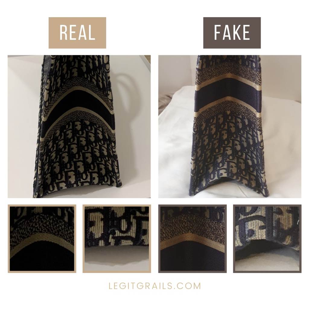 How To Spot Fake Vs Real Dior Book Tote – LegitGrails