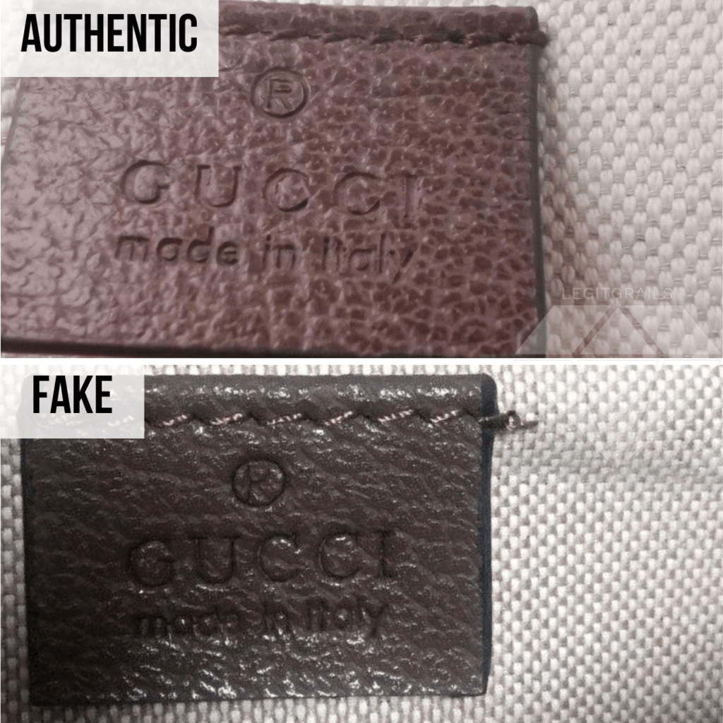 how to authenticate a gucci bag