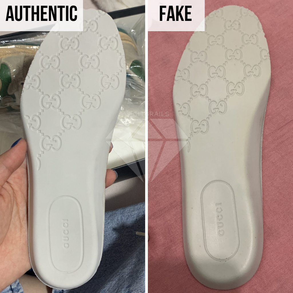 The Backside Insole Method | How to authenticate Gucci