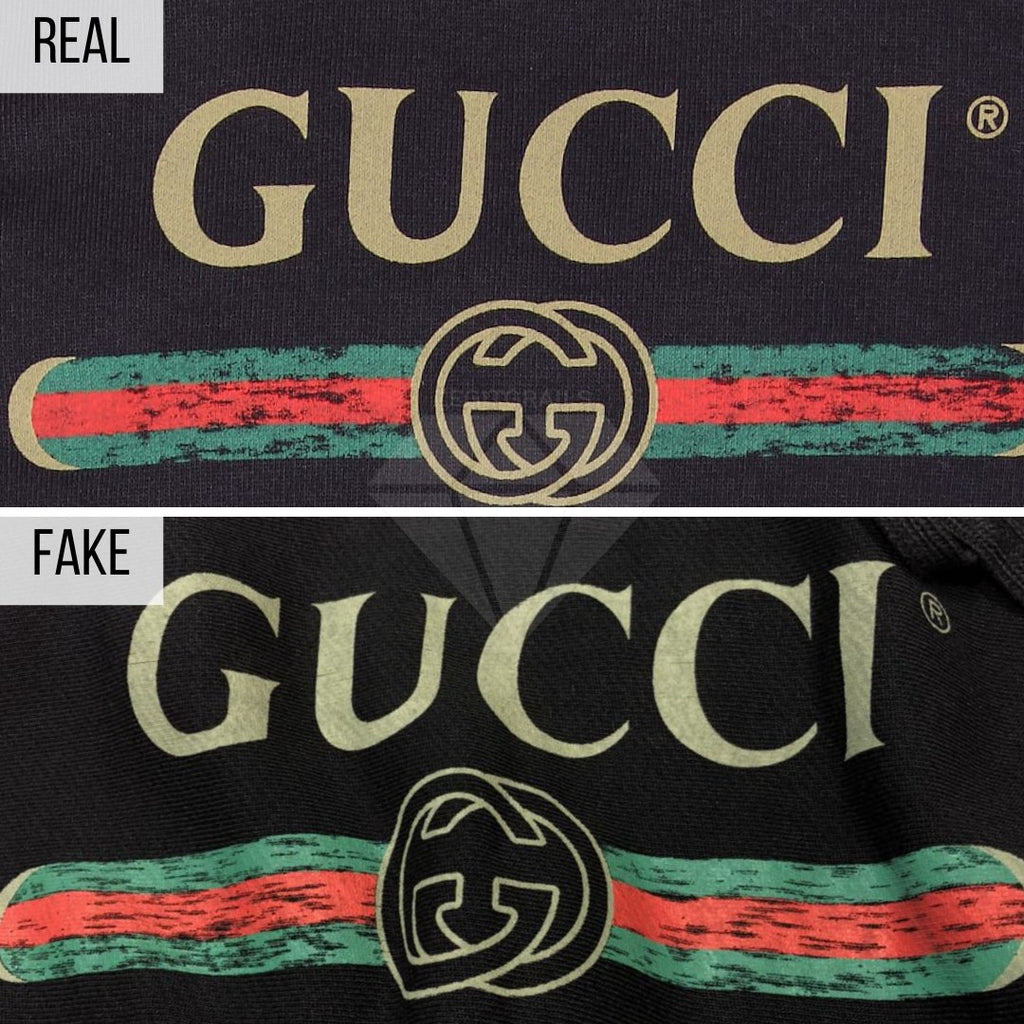 How To Spot a Fake Gucci Hoodie: The General Look Method (Gucci Belt Logo Hoodie)