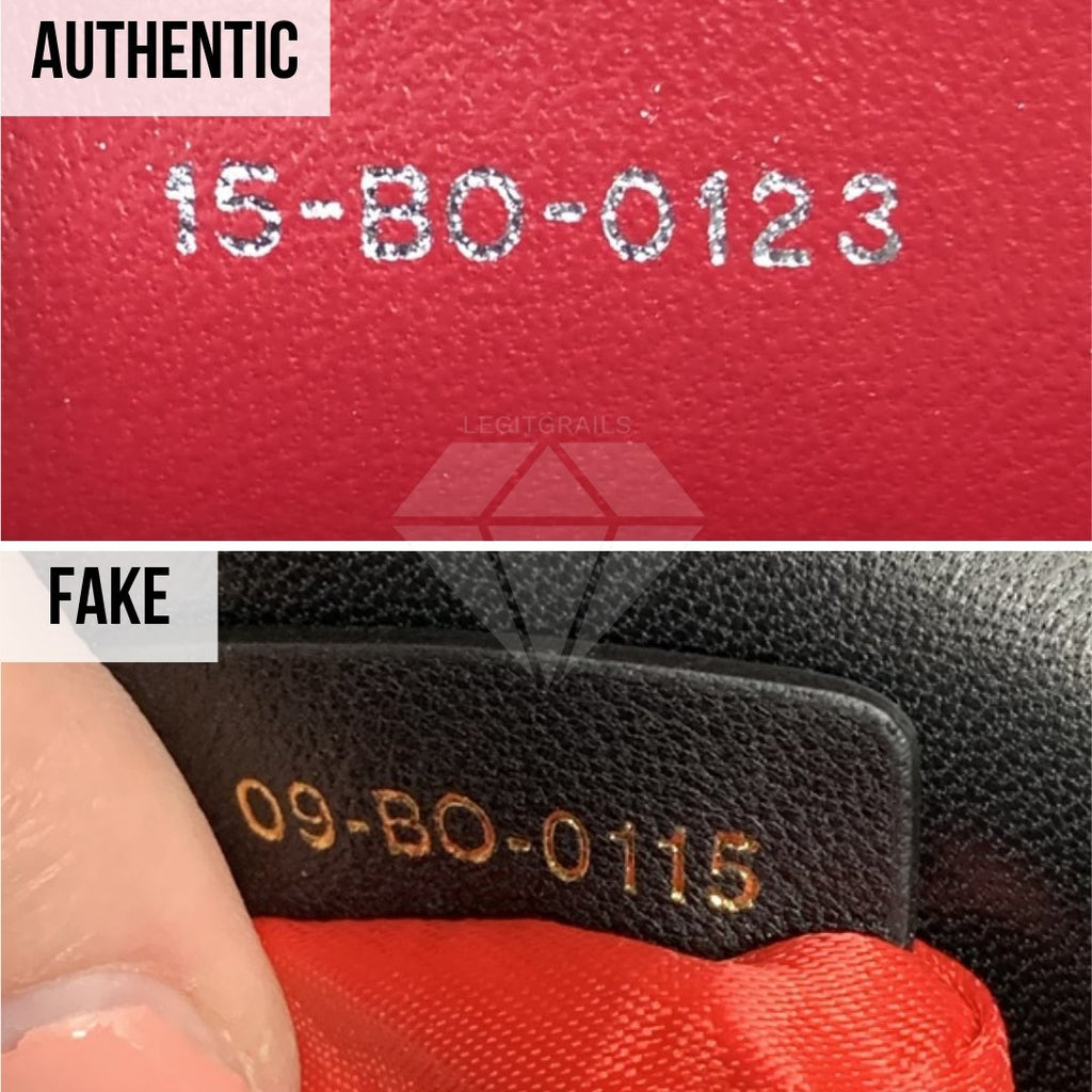 Dior Lady Bag Authentication Guide 