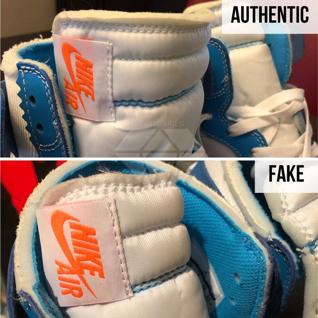 unc off white jordan 1 real vs fake