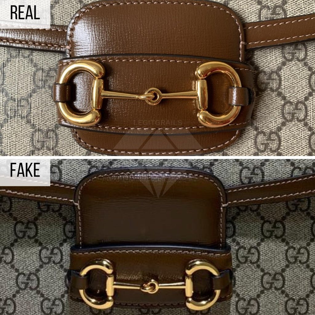 Gucci Horsebit Bag Fake VS Real Guide: The Buckle Method