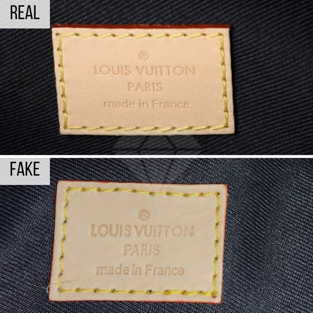 Real vs Fake Louis Vuitton Empreinte Bumbag