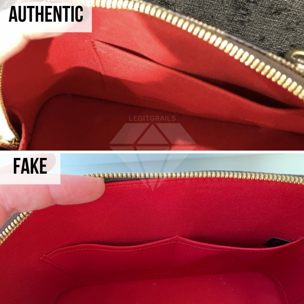 Louis Vuitton Alma Bag Fake vs Real Guide: The Inside Method