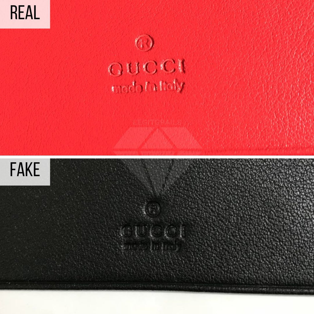 How to Spot a Fake Gucci Wallet