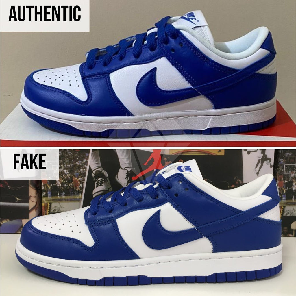 How To Spot Real Vs Fake Nike Dunk 